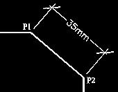 Figure 8 The DIMCONTINUE and DIMBASELINE commands can both be used in conjunction with DIMALIGNED dimensions.
