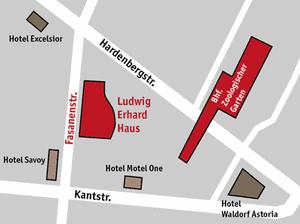 Location: Ludwig Erhard Haus Berlin Fasanenstrasse 85 10623 Berlin, Germany Directions: Directions available online: http://www.leh-berlin.