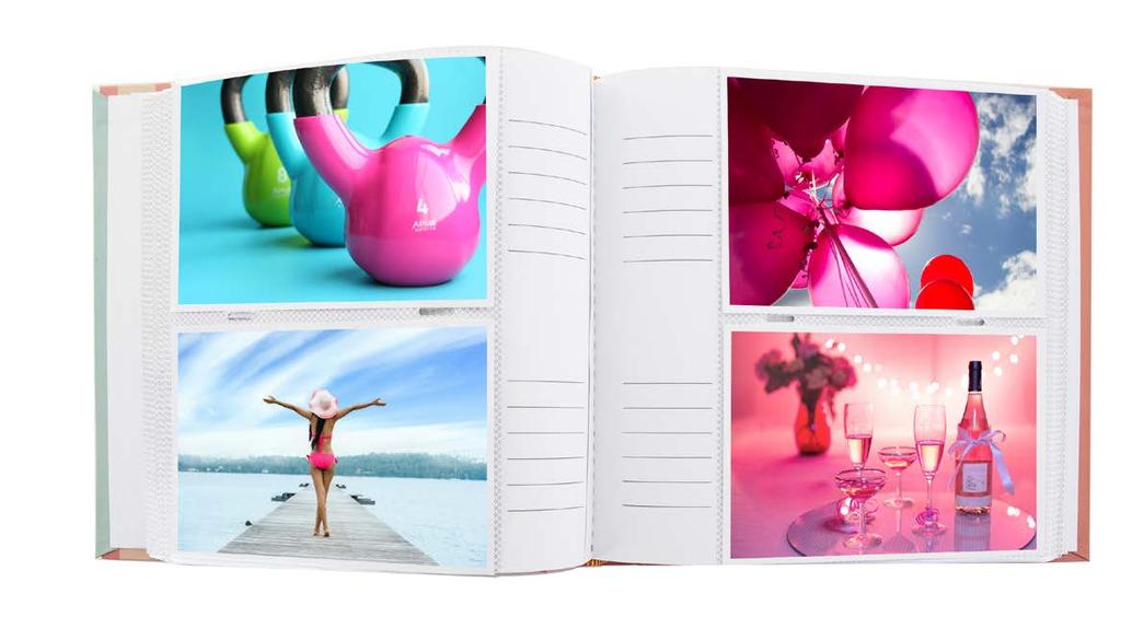 Each album holds 200 photos in either x4 or 7x5, with memo writing space next to each photo.