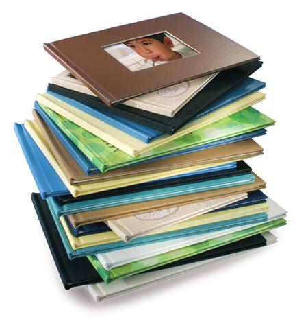 STORYBOOK Digitally printed custom photo books featuring unique decorative templates and journaling boxes.