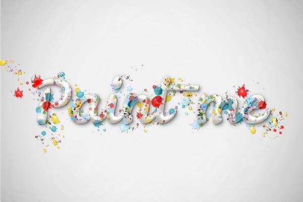 Create a Multicolored Splashed Text Effect in Adobe Illustrator by Diana Toma17 Nov 2014 What You'll Be Creating In this tutorial you will learn how to create a multicolored splashed text effect in