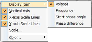 You can change the size of the Run dialog box when a sequence is not running. To manually turn off the output, click OFF under Output OFF when End/Stop. When a sequence is running, OFF is disabled.
