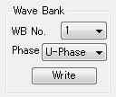 Creating and Transferring Arbitrary Waveforms 4 Enter the voltage to output from the PCR-LE in the Set box under RMS, Peak Conversion, select a value from the Degree list, and click Update.