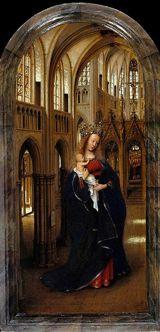 Jan van Eyck, Madonna in the Church (c. 1438 40).