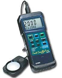 Reflective lighting shall be tested with the light-meter facing up above the belt (inspection area) at 4 feet above the