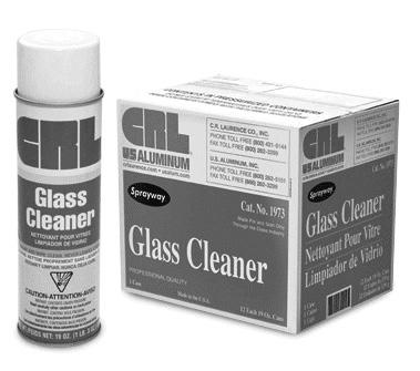 Cleaner  1973 CRL Glass