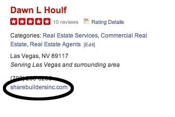 Now we have a website for someone in the real estate niche. On that website you ll find contact information.