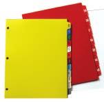 Index Tabs Index Tabs add a professional finish to