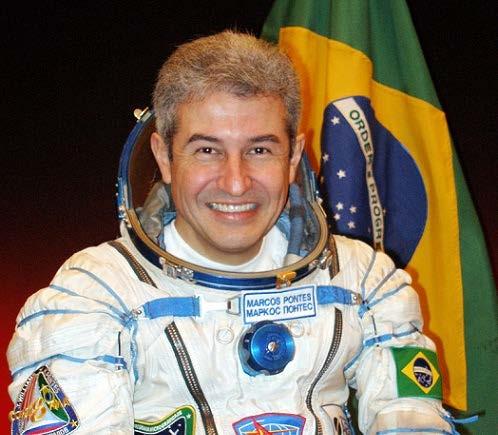 Thanks to an agreement with Russia, Brazil won its first astronaut, Marcos Pontes,