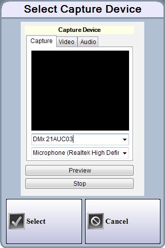 30. Select the DMK ###### for the Video Encoder