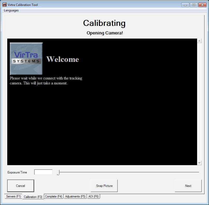 Click on Start Clusters to connect to the cluster. The projected image on the screens should turn to black. All connected Cluster PC s will appear in the program window.