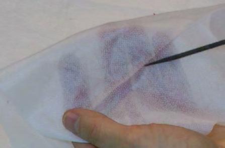 Fusible Interfacing and Wonder Under By adding a very light weight fusible interfacing to the back of the paper, it becomes stitchable or