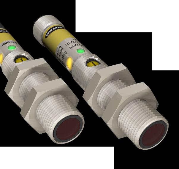 eries Metal Barrel ensors Overview Banner s family of sensors offers a full complement of sensing modes, all packaged in a compact yet rugged metal housing.
