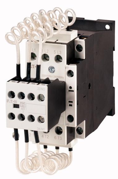 DATASHEET - DILK50-10(230V50HZ,240V60HZ) Contactor for 3ph three-phase capacitors, 50kVAR Part no. DILK50-10(230V50HZ,240V60HZ) Catalog No. 294076 Eaton Catalog No.