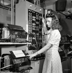 Telegraph Operators Some of the new young women operators were as young as 15