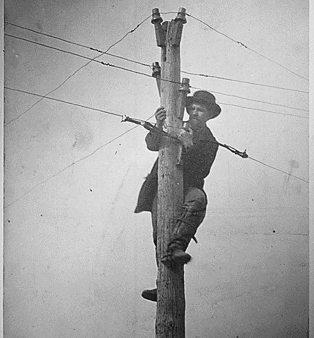 Telegraph in Utah Plans were made for a telegraph line from Omaha, Nebraska to California Construction started in