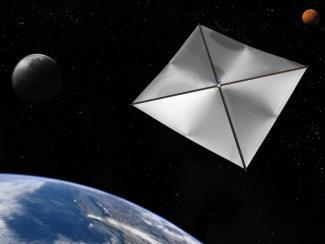 THE FUTURE OF SPACE TRANSPORT TECHNOLOGY The idea of propelling spacecraft using solar sails is similar to the idea of propelling boats using wind sails.