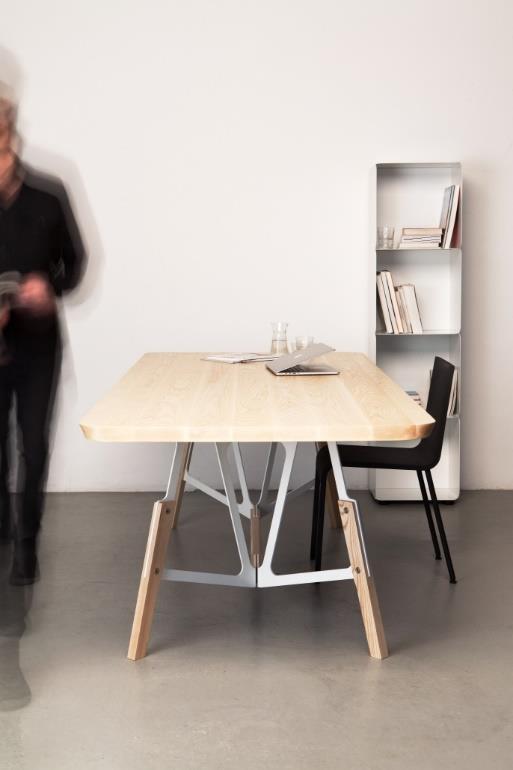 Base only If you want to use your own table top, we can deliver the footrest base as designed for the Oval / Rectangular Stammtisch or a set of legs as designed for the Round Stammtisch.
