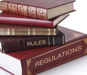 Search legal and regulatory restrictions Allocation of frequency bands Restriction on