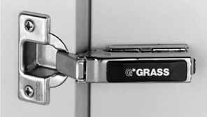 standard application hinges 120 degree heavy duty self-closing hinges Full & Half Overlay The Grass 3000 Series hinges are widely regarded as the strongest concealed hinges in the industry The 3000