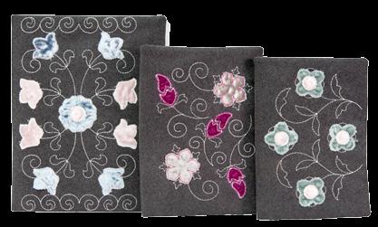 variety of applique designs to accent any