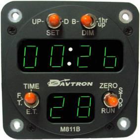 Instruments Chronometer Davtron M811B NVG Radar altitude indicator