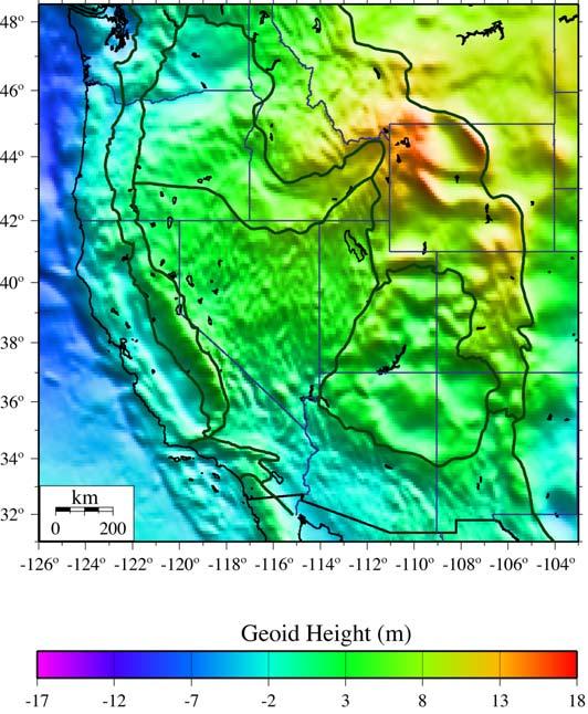 GPS and Dynamic Modeling Geoid Calculate