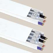 Simon TRUNKING 03 CABLING DISTRIBUTION AND PROTECTION C Specifications: Material: PVC trunking. White thermoplastic accessories.