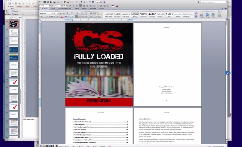 Demo CS Fully Loaded book Every books starts with the digital copy. You can make physical copy from digital copy. It doesn't take ton of time to convert PDF to printed version.