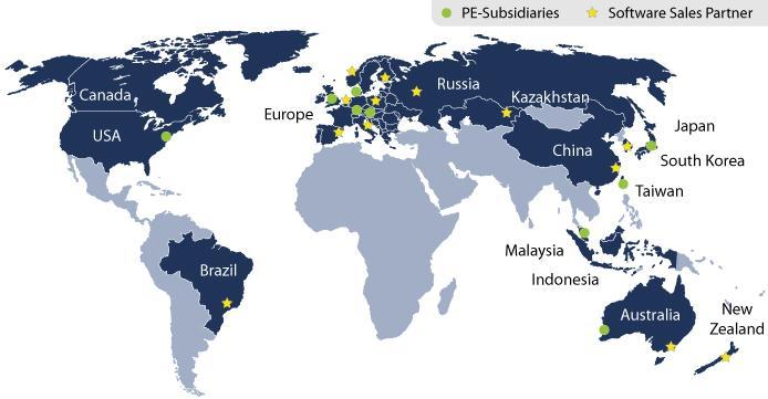 PE INTERNATIONAL Profile and selected references 4 International market leader in