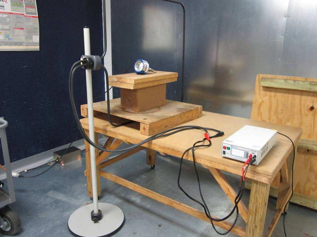 Figure 166-4 Power Frequency Magnetic Field Immunity Test Setup 16.