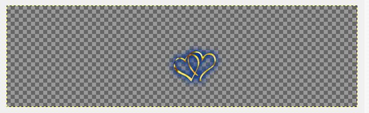 Hide the layer you just made, make your picture layer visible again. Duplicate the heart layer.