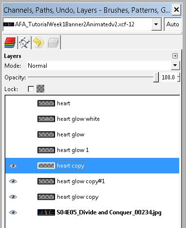 You should now have these layers: Merge Down these three layers to one layer, rename the new layer heart glow 2.