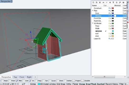 The purposes are to get you familiar with the basic concepts of 3D modeling in Rhino.