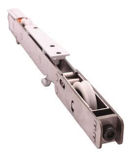 ±3 Adjust ADJUSTABLE CARRIAGE ROLLER KITS Adjustable rear carriage moves lift slide door panel up or down with ±3mm