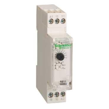 Product data sheet Characteristics RE11RMMU time delay relay 10 functions - 1 s..100 h - 24.