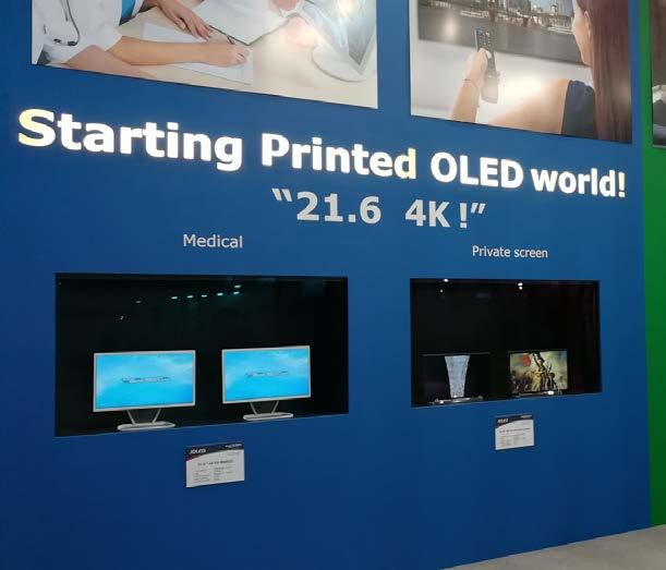 This year BOE has demonstrated printed QLED with 80 PPI density