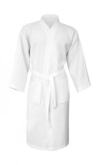 64- Geneva Bath Robe 179,54 lei Description: 360 gsm, 100% cotton, Outside velours, Inside cotton terry, Shawl collar, Hanging loop, 3/4 sleeves with