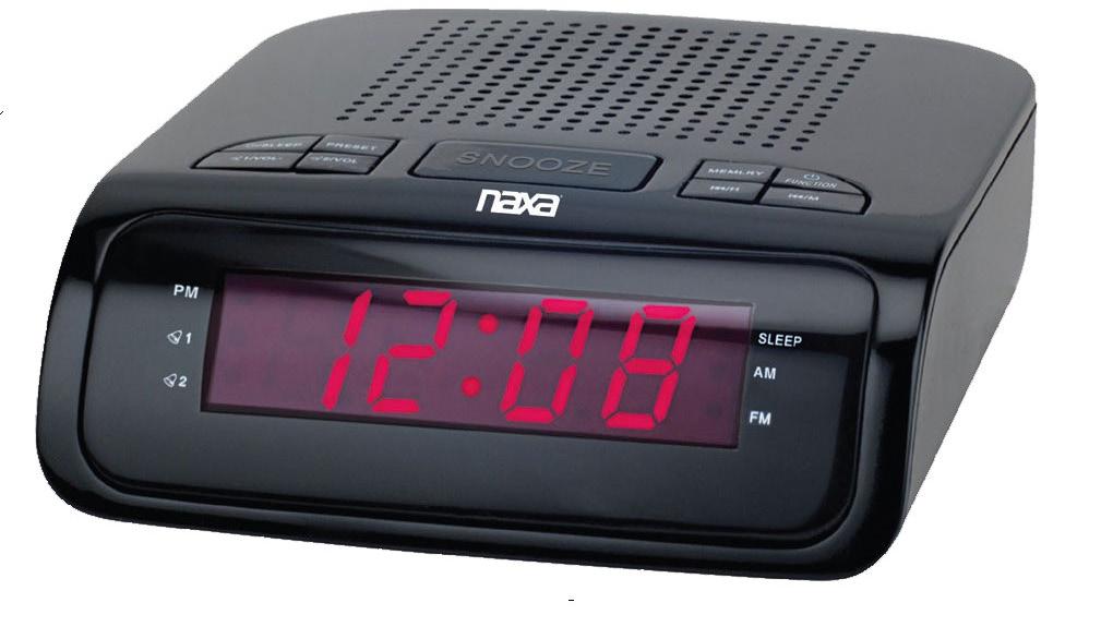 Dual Alarm Clock Radio with Digital Tuning NRC-174 Instruction