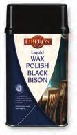 54 951143 Black Bison Paste Wax A blend of waxes specially formulated to give a superb fine finish on all woods either bare or over an existing finish.