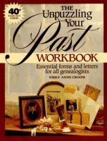 Emily Anne The unpuzzling your past workbook;