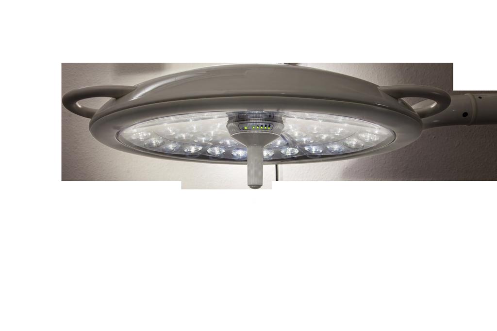 The System Two Surgery Light is brighter, whiter, cooler and more capable in the surgical theater than any previous technology.