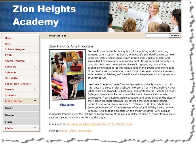 Steps to follow when Sizing your Digital Images for the School Web Site Builder 1.