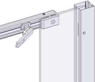 block and rail clamp parts and secure using screws as shown.