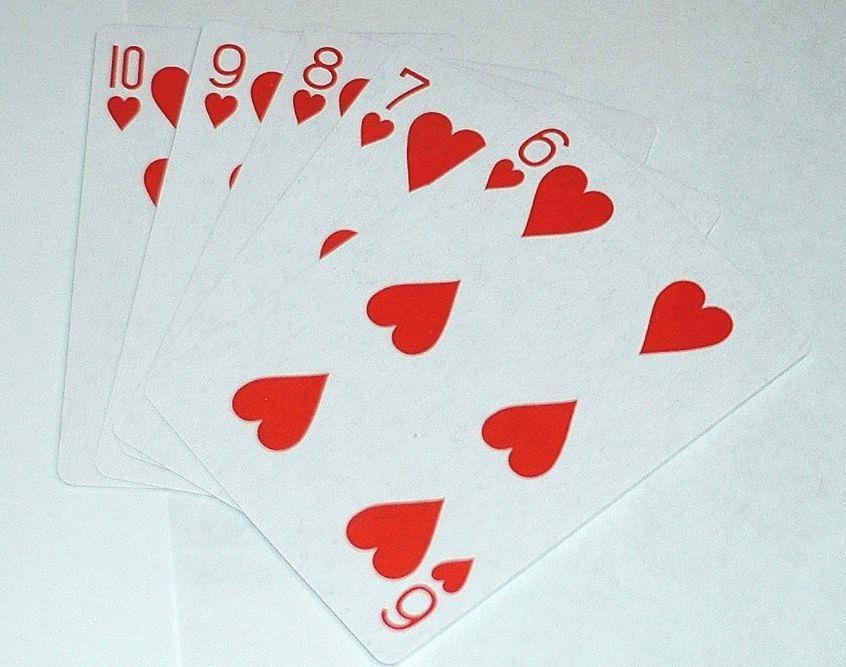 State that the players order Jesse to deal the top five cards off the remaining deck and that those five cards will determine who wins the game, not the hand that Jesse dealt to