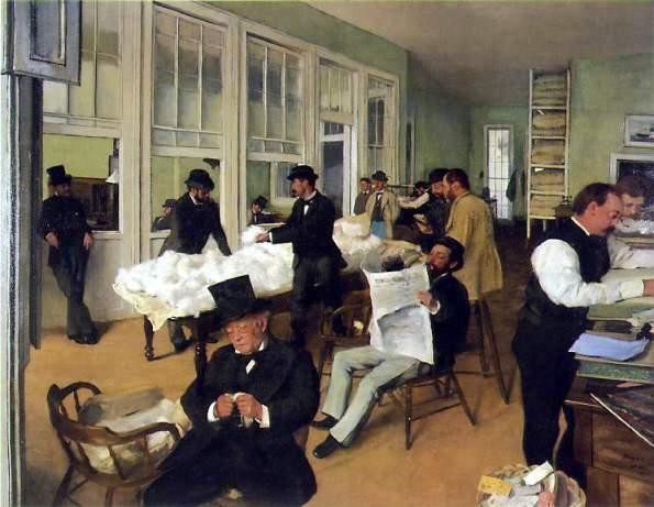 History of Cotton Classing Edgar Degas: