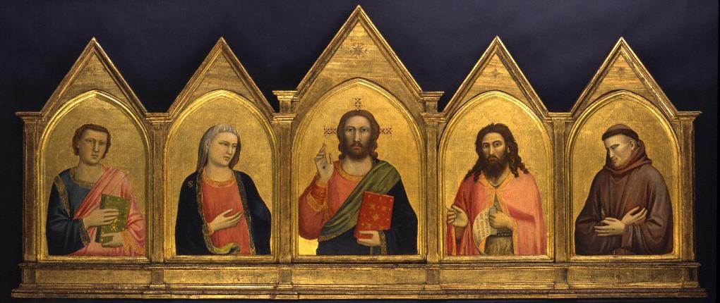 Page 3 Peruzzi Altarpiece, about 1309-1315. Giotto di Bondone (Italian, about 1267 1337). Tempera and gold leaf on panel. North Carolina Museum of Art, Raleigh, Gift of the Samuel H.
