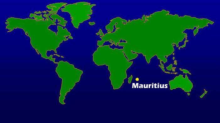 Mauritius Area: 2,040 km²