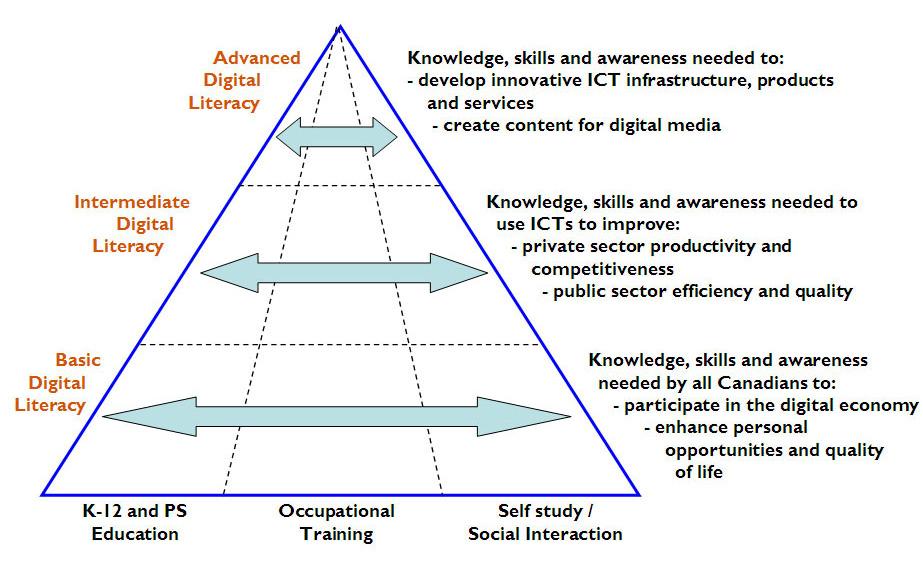 the various kinds of skills that are needed in the digital economy, as set out by the consultation document in its chapters on innovation, infrastructure, the ICT sector and digital media, as well as