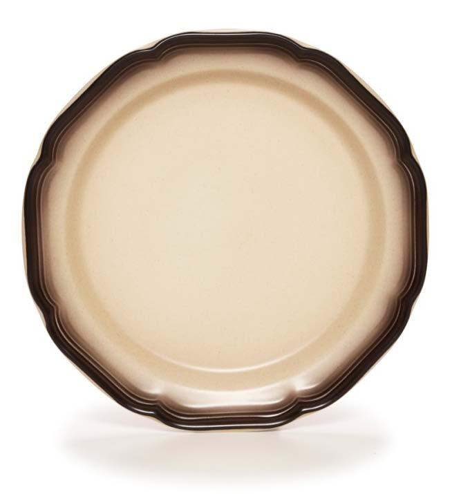 Mikasa French Countryside Ombre (pictured in blue) is available as a fivepiece place setting which includes a dinner plate, a salad plate, a rim soup bowl, a